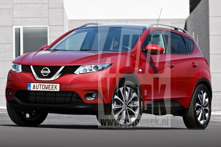 Nissan Qashqai II - illustratie Marco van Overbeek