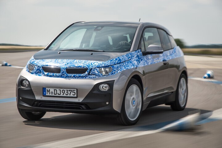BMW i3 prototype testrit