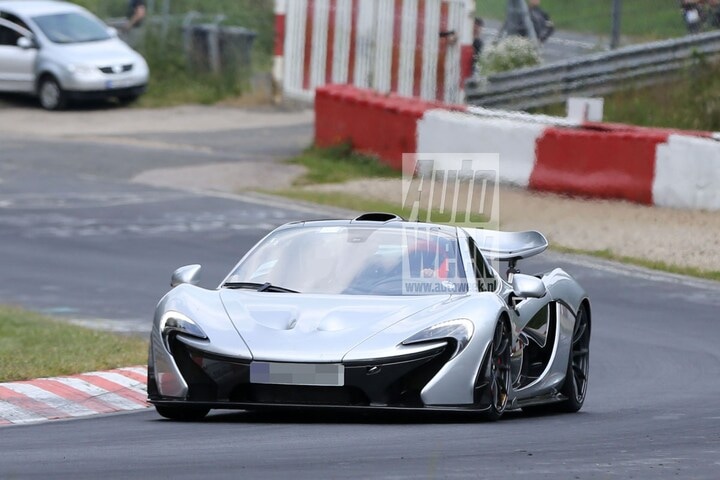 McLaren P1 XP2R Spyshots