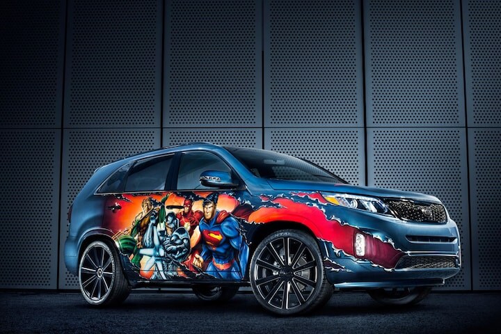 Kia Sorento Justice League