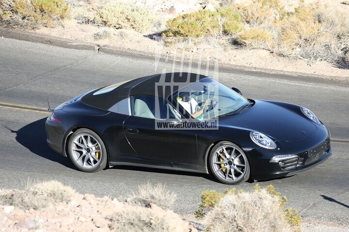 Porsche 911 Targa Spyshots