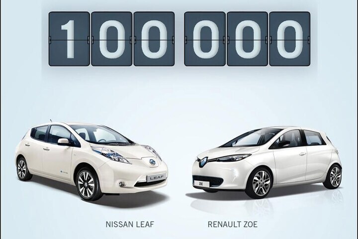 Renault-Nissan 100.000ste Zero-Emisson