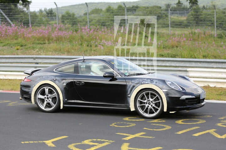 Porsche 911 Spyshots