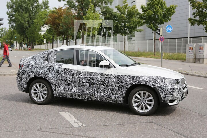 BMW X4 Spyshots