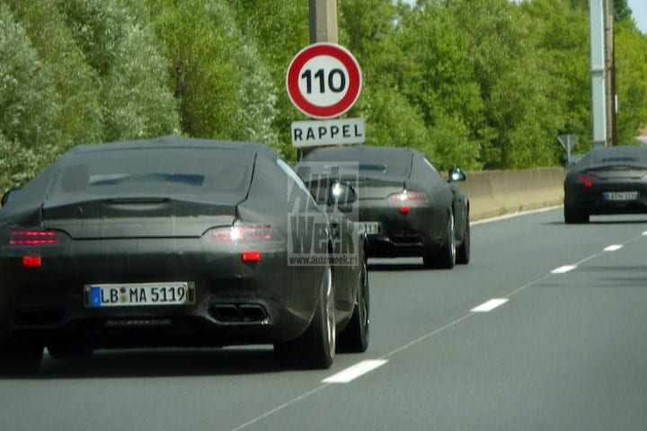 Mercedes-Benz GT spyshots