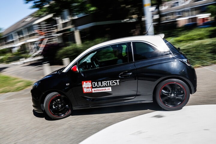 Opel Adam duurtest