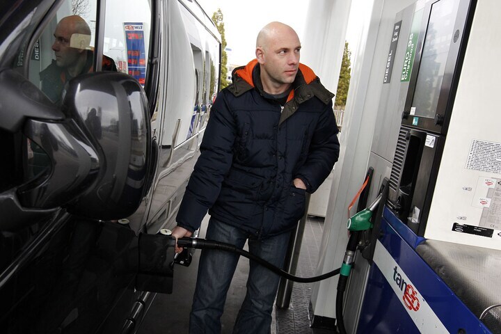 Tanken (foto ANP)