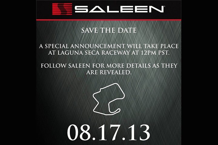 Saleen teaser