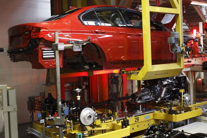 BMW 3-serie productie