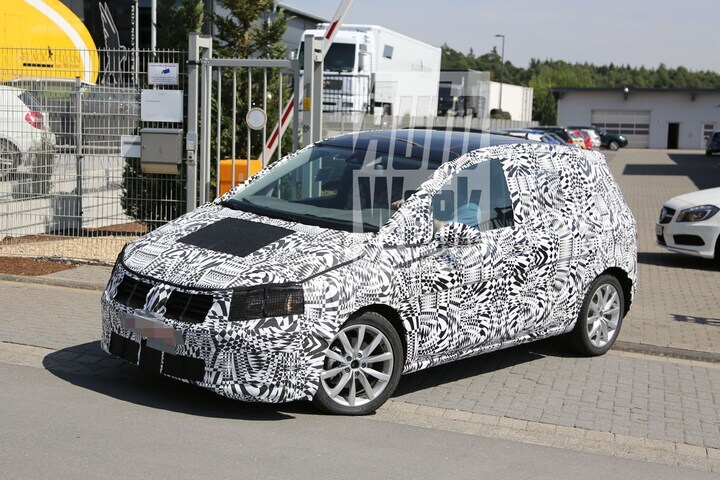 Volkswagen Golf Plus spyshots