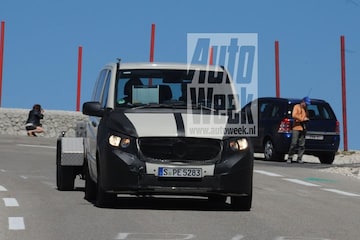 Mercedes-Benz Vito Facelift Spyshots
