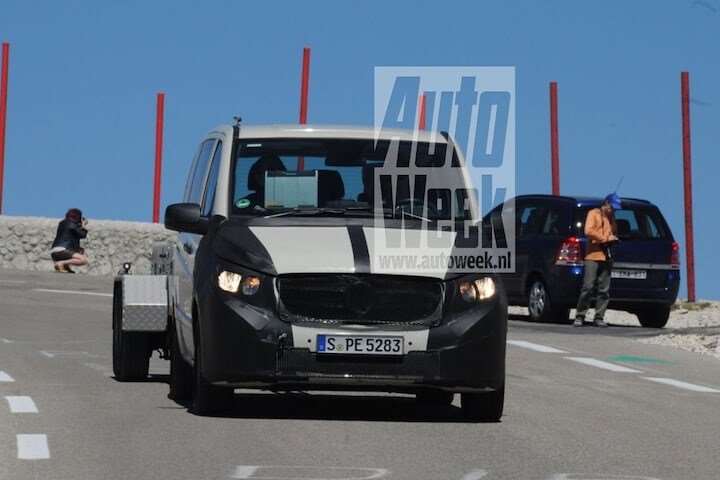 Mercedes-Benz Vito Facelift Spyshots