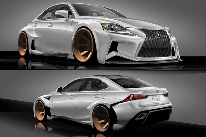 Lexus IS SEMA DeviantART
