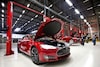 Tesla assemblage Tilburg (foto ANP)