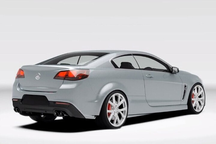 Holden Monaro getekend