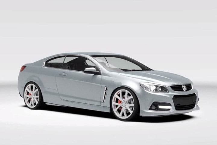 Holden Monaro getekend