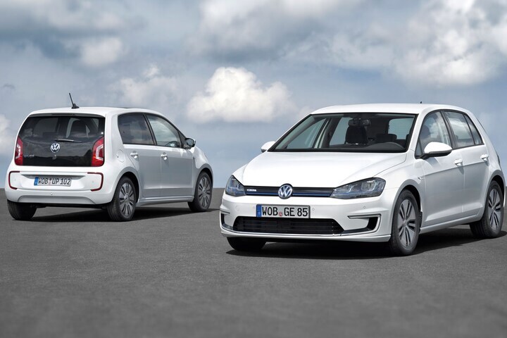Volkswagen e-Golf en e-Up