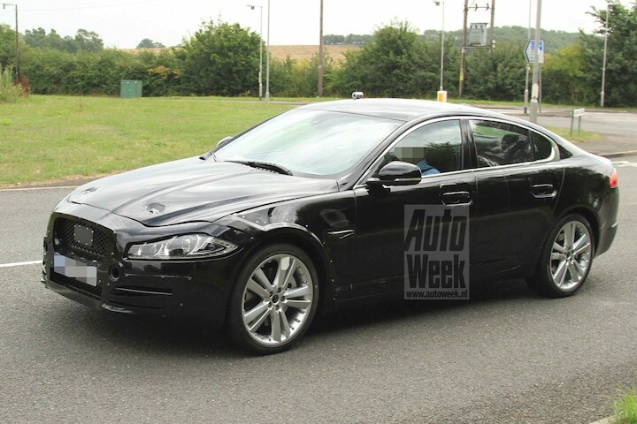 Jaguar XF mule