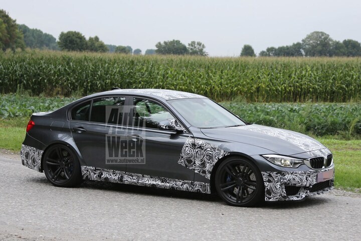 BMW M3 spyshots