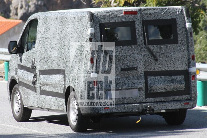 Renault Trafic 2015 spyshots