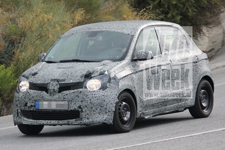 Renault Twingo Spyshots