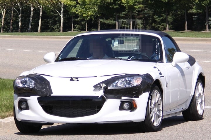 Mazda MX-5 mule