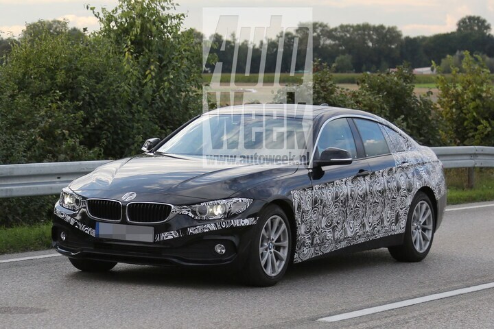BMW 4-serie Gran Coupe spyshots