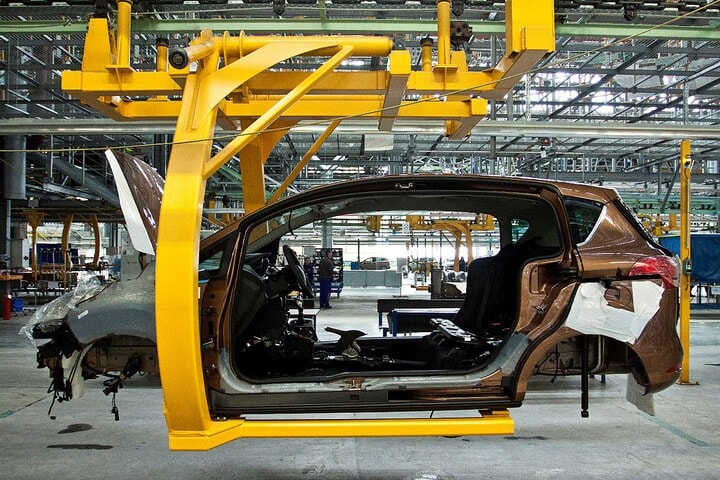 Ford B-Max productie