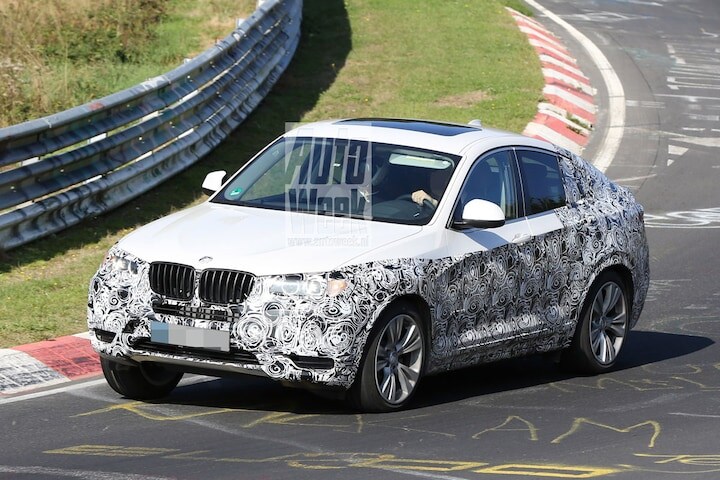 BMW X4 spyshots