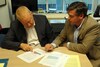 Roland van Vliet en Wouter van Embden