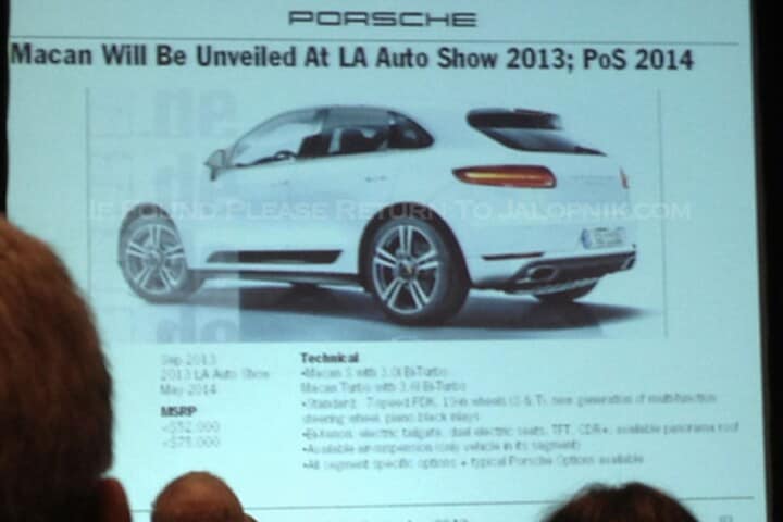Porsche Macan presentatie