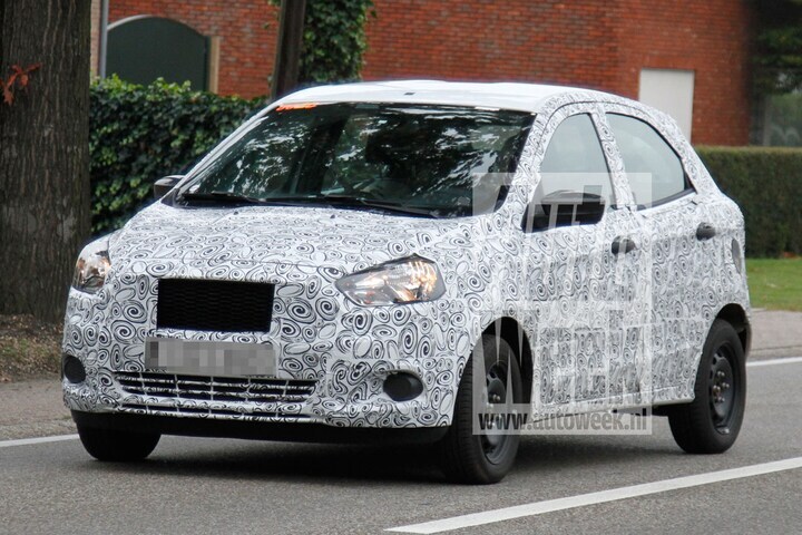 Ford Ka Spyshots