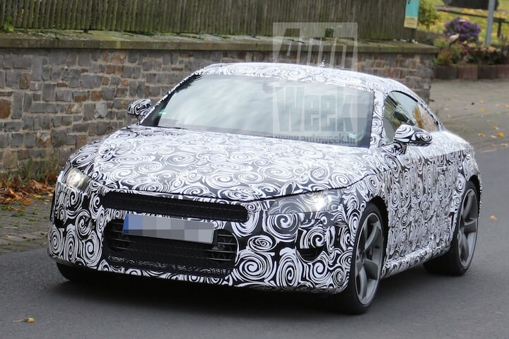 Audi TT spyshots