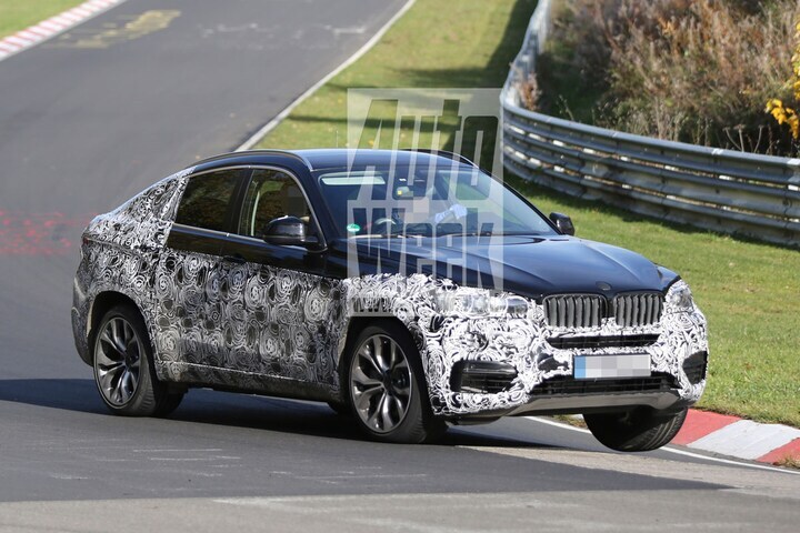 BMW X6 Spyshots