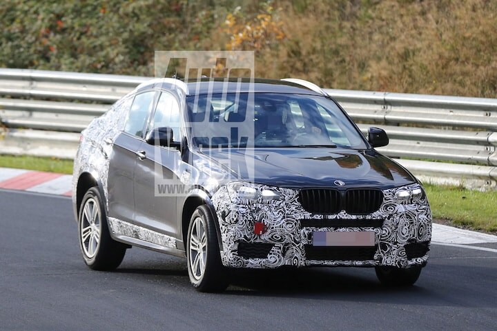BMW X4 Spyshots