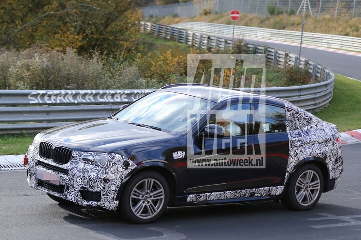 BMW X4 Spyshots