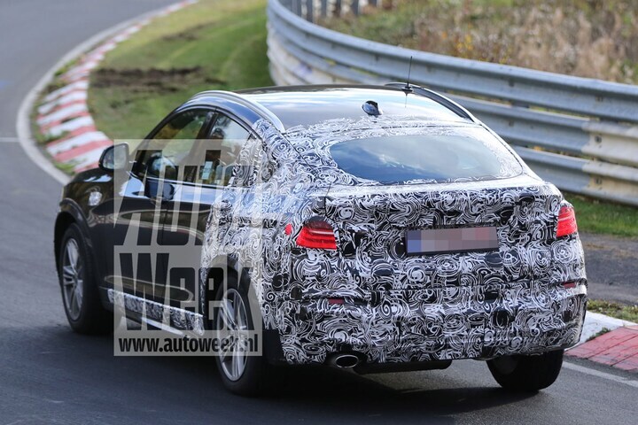 BMW X4 Spyshots