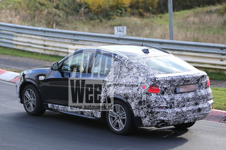 BMW X4 Spyshots