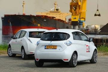 Renault Zoe en Nissan Leaf