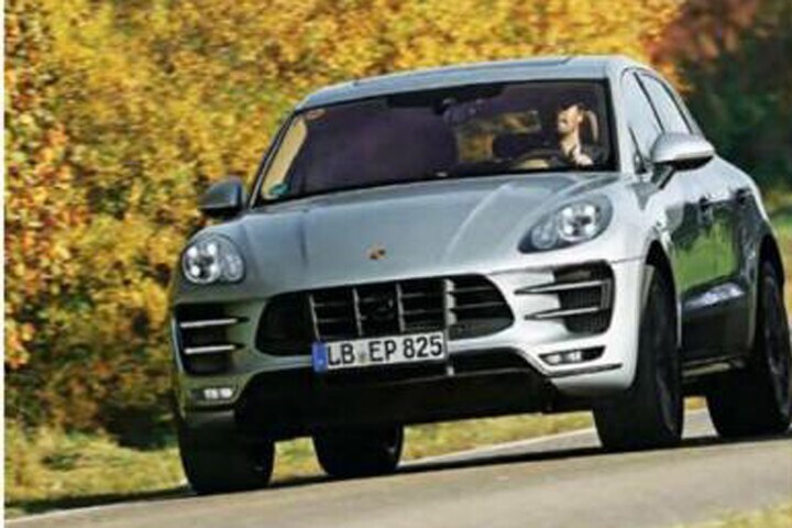Porsche Macan gelekt