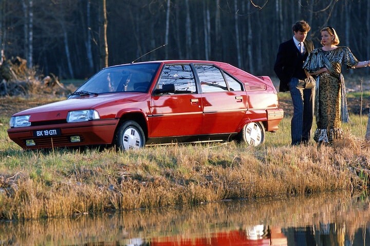 Wellicht nog mooier als weerspiegeling, zo'n BX GT