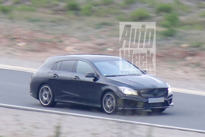 Mercedes-Benz CLA Shooting Brake Spyshots