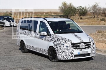 Mercedes-Benz Viano spyshots