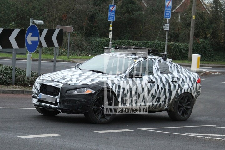 Jaguar C-X17 mule