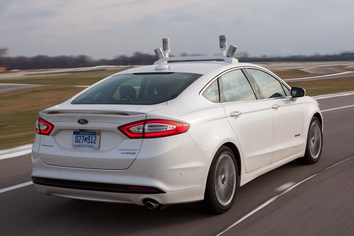 Ford Fusion Hybrid automated vehicle