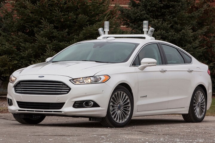 Ford Fusion Hybrid automated vehicle