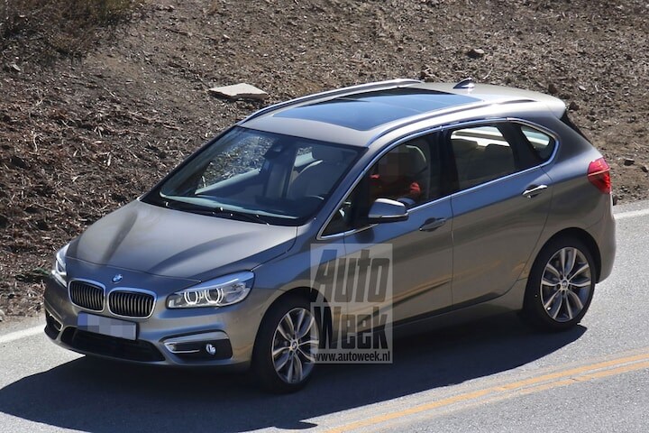 BMW 2-serie Active Tourer spyshots