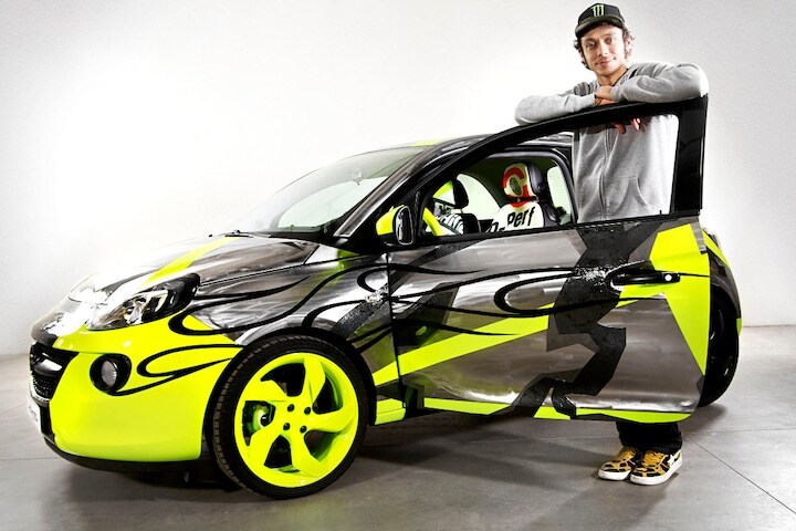 Opel Adam van Valentino Rossi