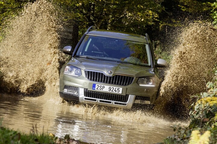 Skoda Yeti en Outdoor