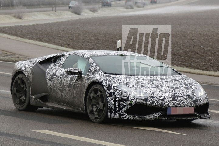Lamborghini Huracan Spyshots